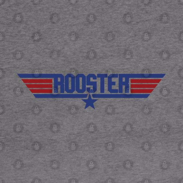 Rooster Top Gun Logo by Mandra